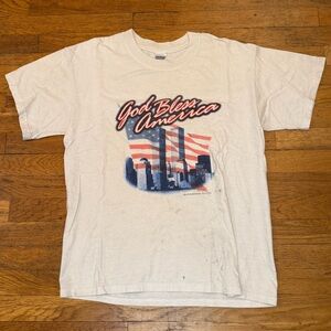 Vintage 2001 9/11 Memorial Tee